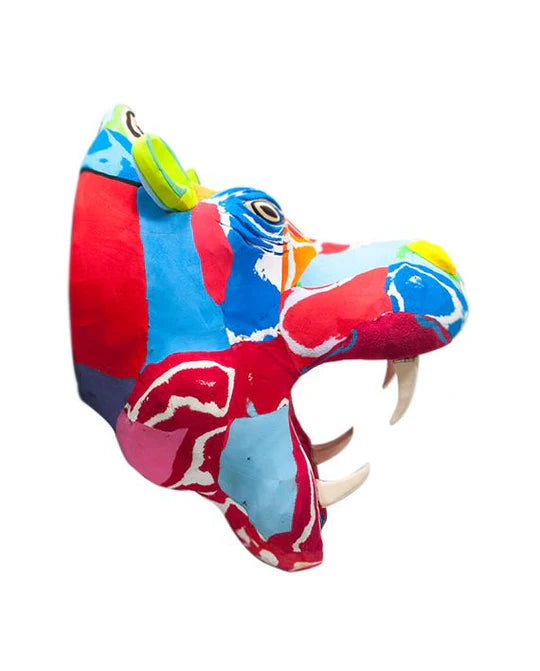 Hippo Flip Flop Wall Art (XL)