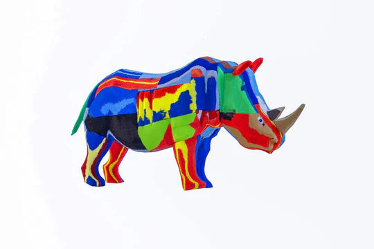 Rhino Flip Flop Sculpture (Medium)