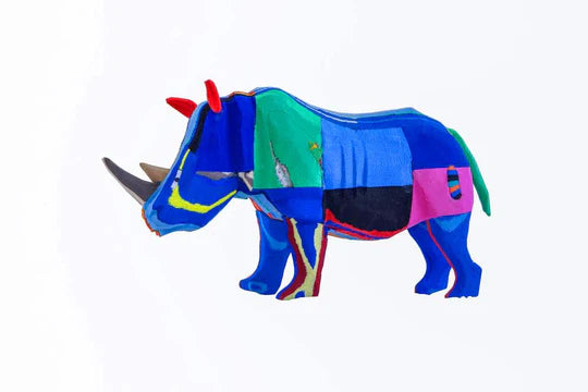 Rhino Flip Flop Sculpture (Medium)