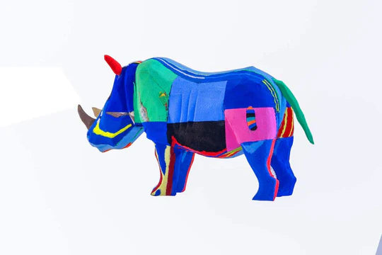 Rhino Flip Flop Sculpture (Medium)