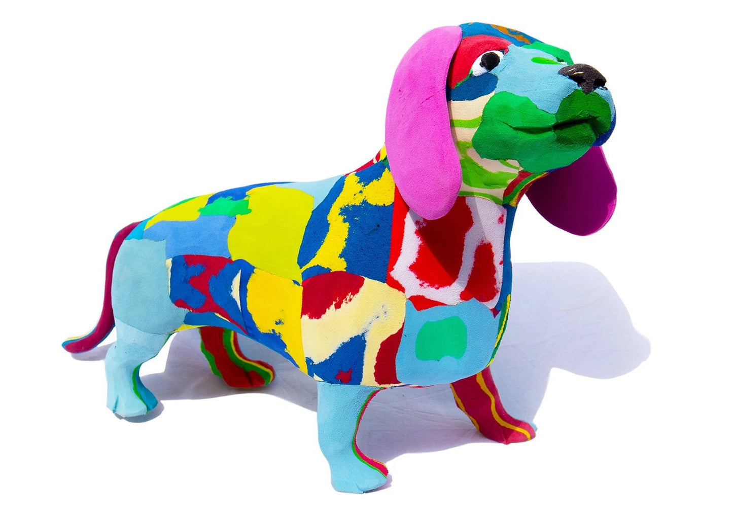 Sausage Dog Flip Flop Sculpture (Large)