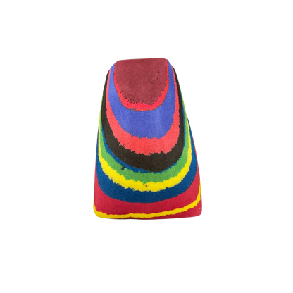 Multicolour Wedge Doorstop Flip Flop - TheFatMile
