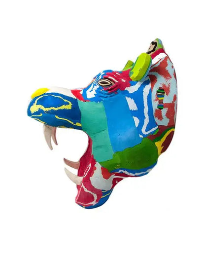Hippo Flip Flop Wall Art (XL) - TheFatMile