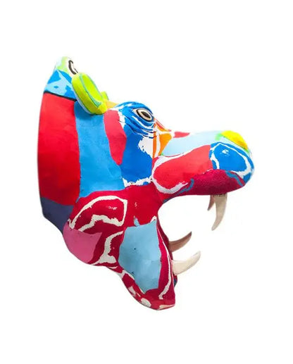 Hippo Flip Flop Wall Art (XL) - TheFatMile