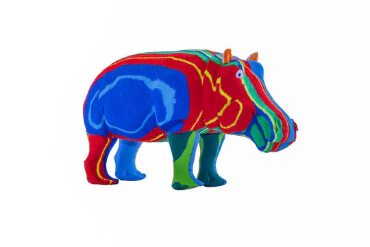 Hippo Flip Flop Sculpture (Medium)