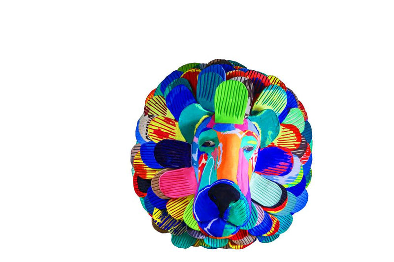 Lion Flip Flop Wall Art (XL)