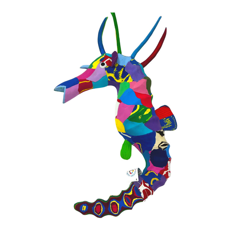 Seahorse 2D Flip Flop Wall Art (Large)