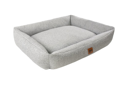 Luxury Chenille dog bed for comfortable lounging, fast local delivery in Tralee, Kerry and Ireland.