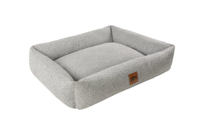 Luxury Chenille dog bed for comfortable lounging, fast local delivery in Tralee, Kerry and Ireland.