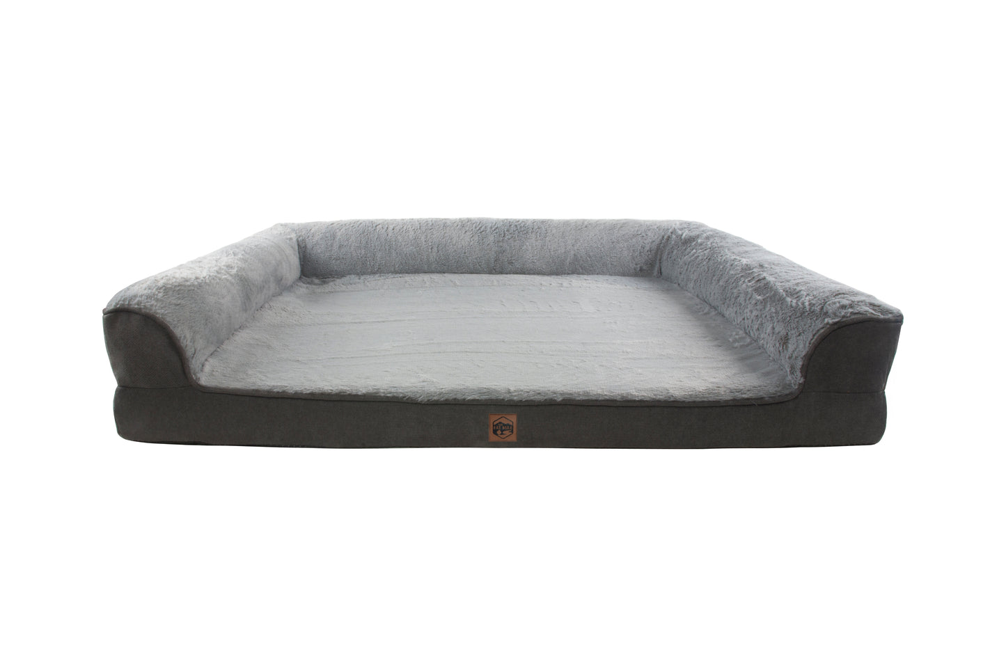 3-sided orthopaedic dog sofa bed for neck and joint support, local delivery in Tralee, Kerry and Ireland.