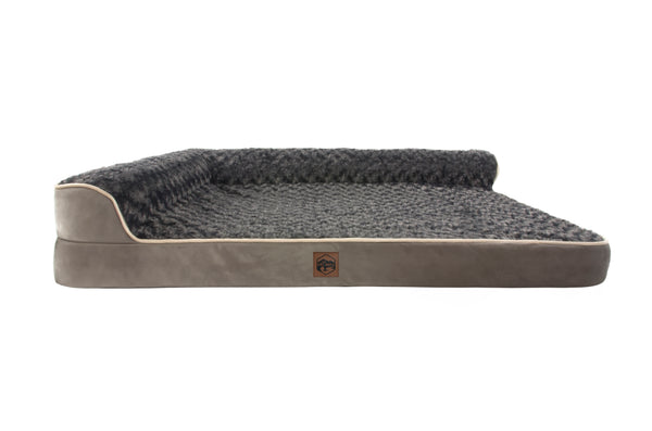Orthopaedic corner dog sofa bed for space-saving comfort, available in Tralee, Kerry and Ireland.