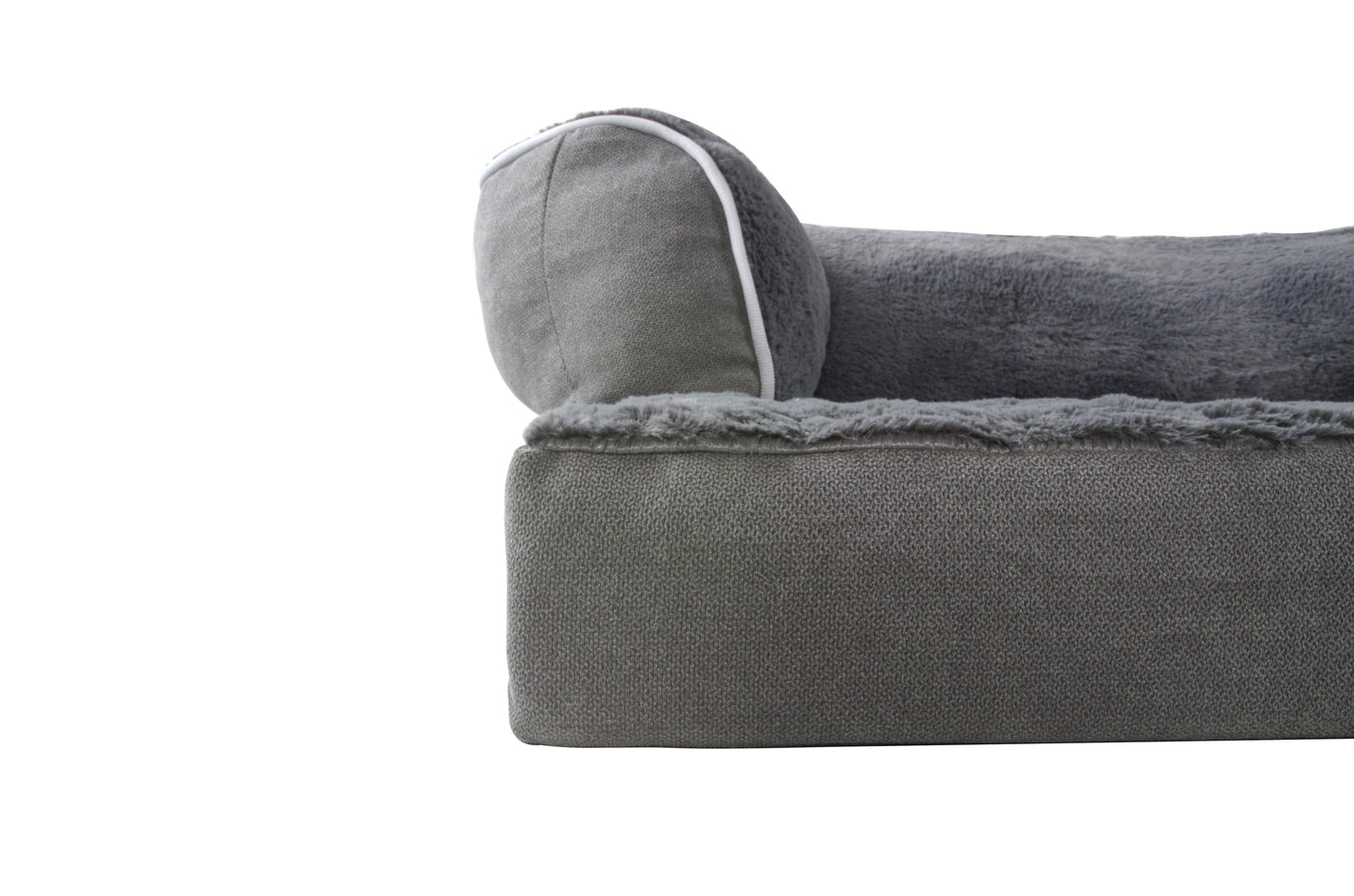 Orthopaedic memory foam dog sofa bed for joint support, available in Tralee, Kerry and Ireland.
