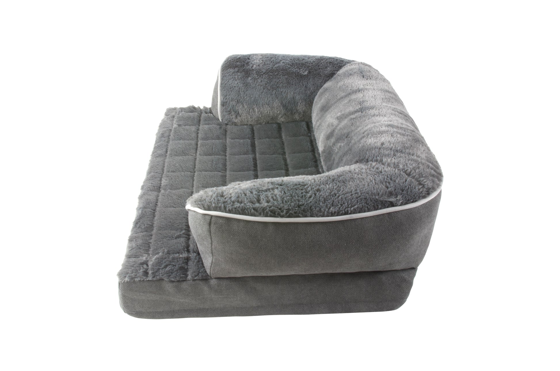 Orthopaedic memory foam dog sofa bed for joint support, available in Tralee, Kerry and Ireland.