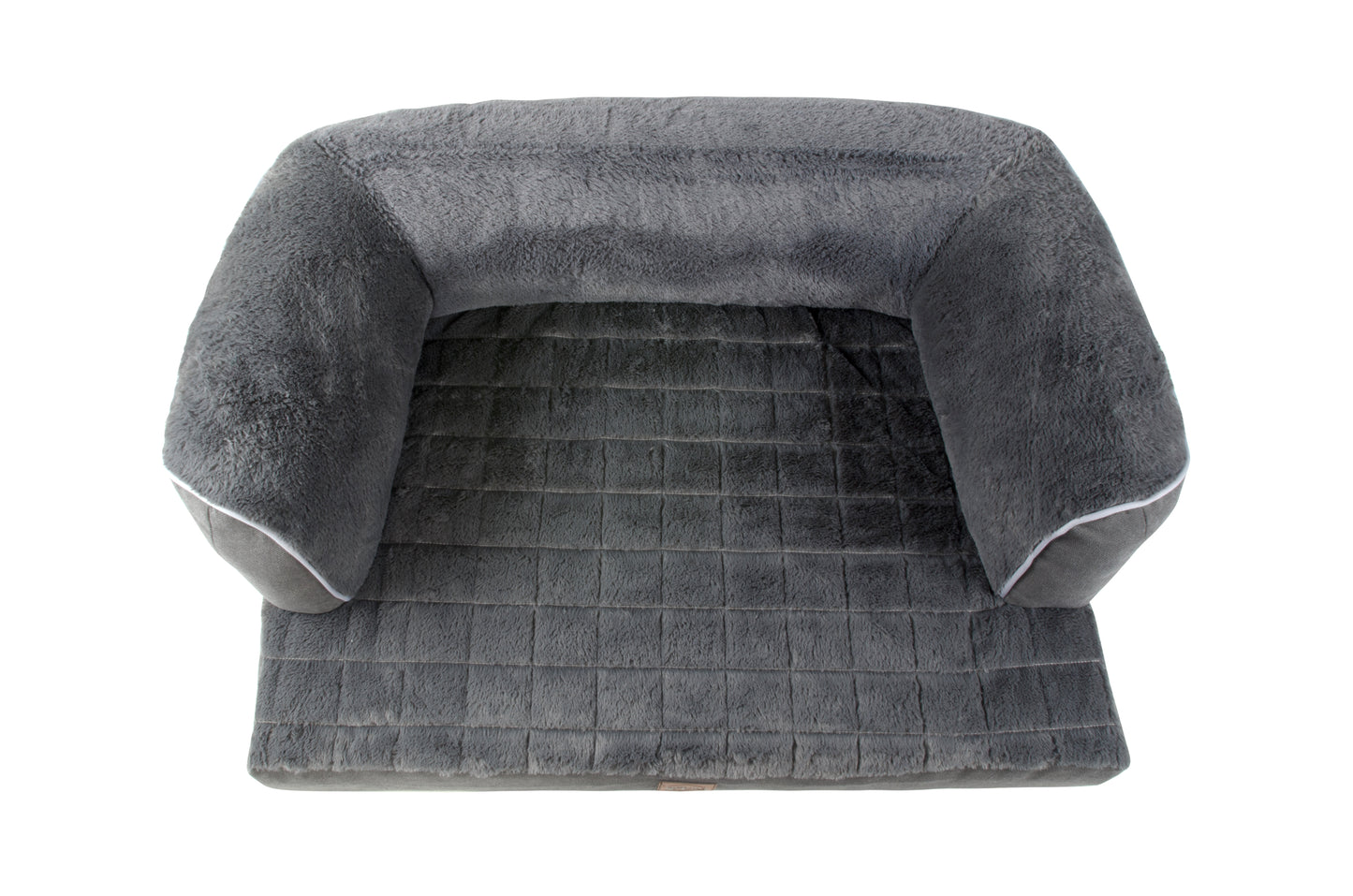 Orthopaedic memory foam dog sofa bed for joint support, available in Tralee, Kerry and Ireland.