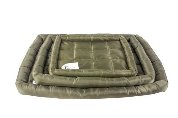 Waterproof dog crate bed for muddy paws, perfect for Kerry weather, available in Tralee, Kerry and Ireland.
