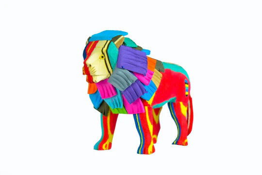 Lion Flip Flop Sculpture (Medium)